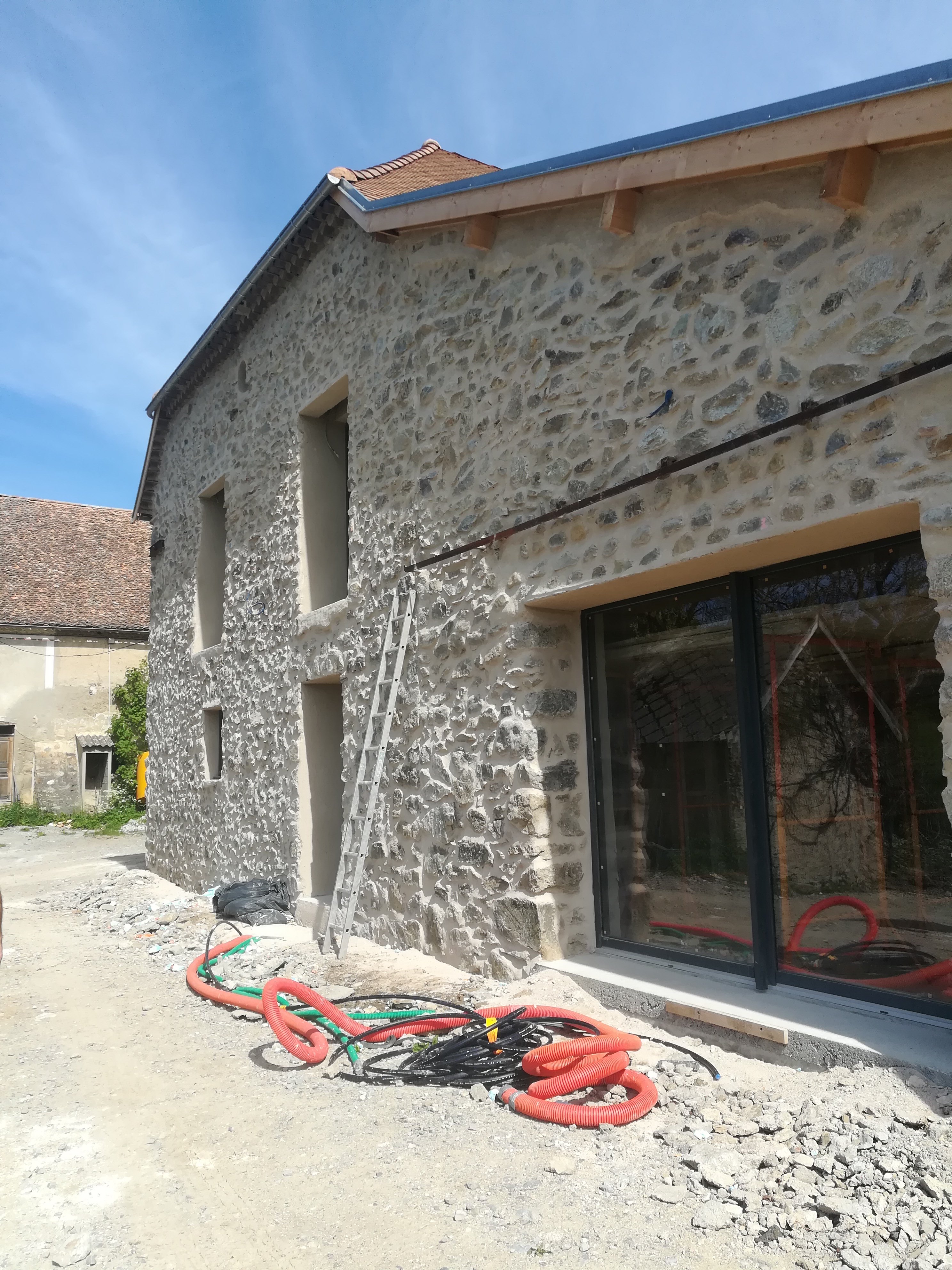 Rénovation d’une grange en maison d’habitation à Cornillon-en-Trièves