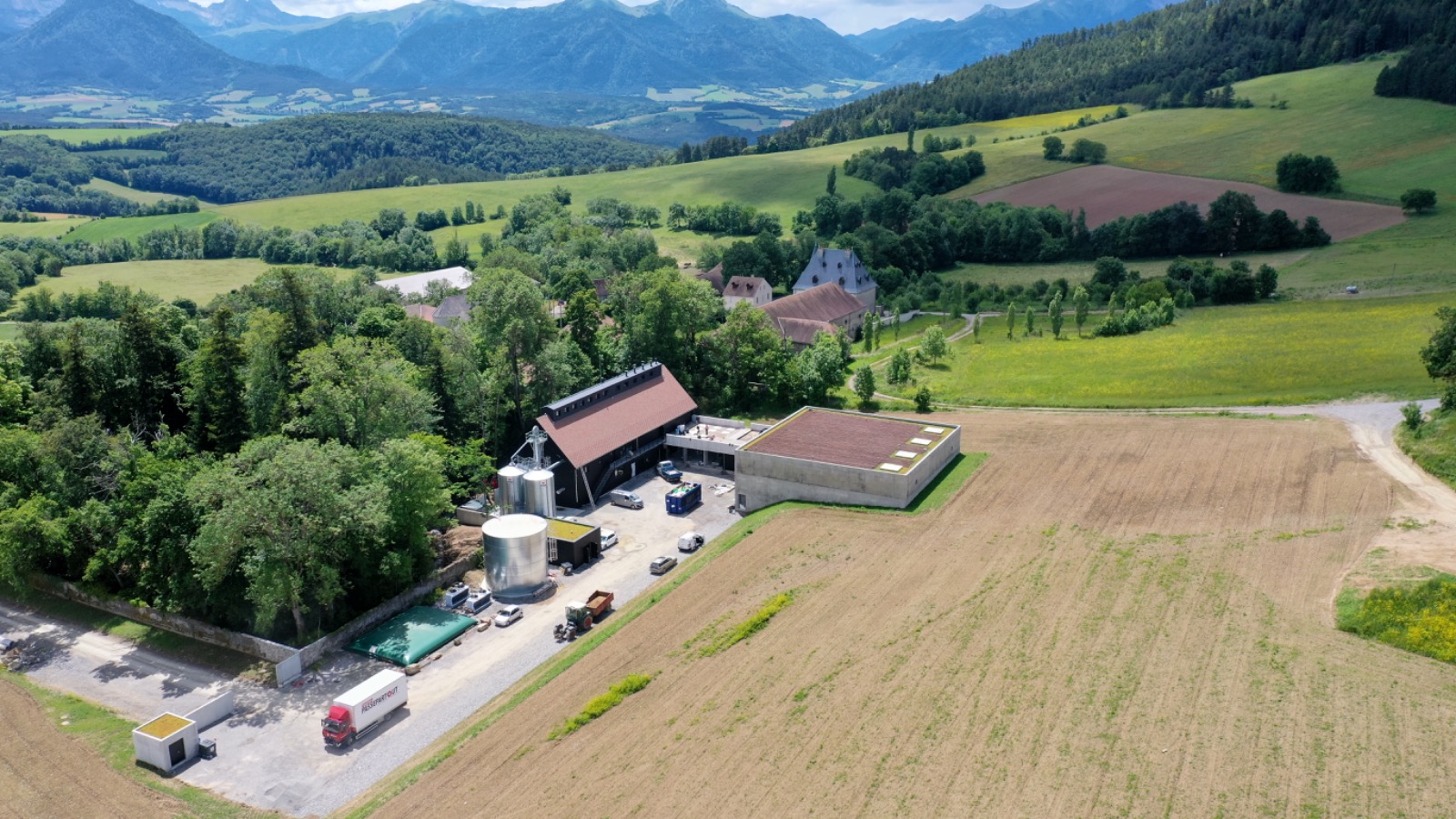 La distillerie à Whisky est terminée… 